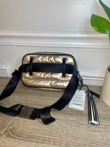 Citi Collective Gallery Fanny Pack Gold Puffer New - photo 3