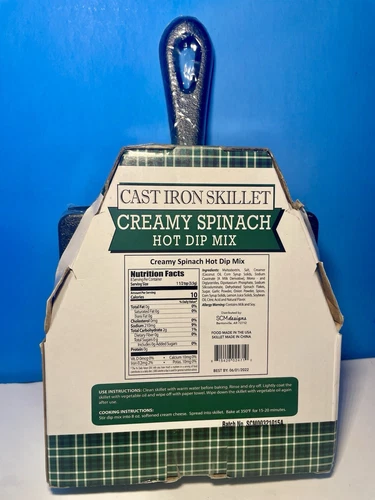 New Sealed Cast Iron Skillet Square 5.5" x 5.5" - Dip Mix Not In - photo 2