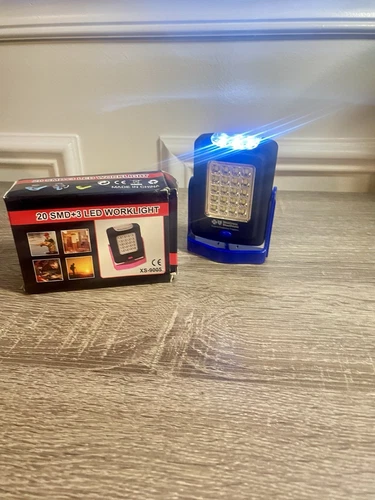 20+3 LED Work Light - Blue, Magnetic, Hook - photo 4