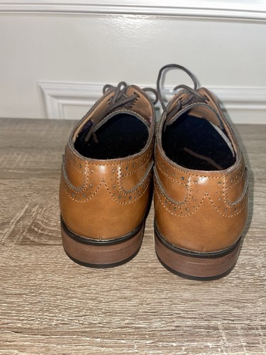 Steve Madden Men's Brown Lace Up Oxfords Dress Shoes Size 10 - photo 4