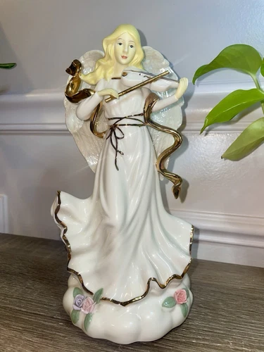 Porcelain Angel Music Box - Plays "Fur Elise" - photo 2