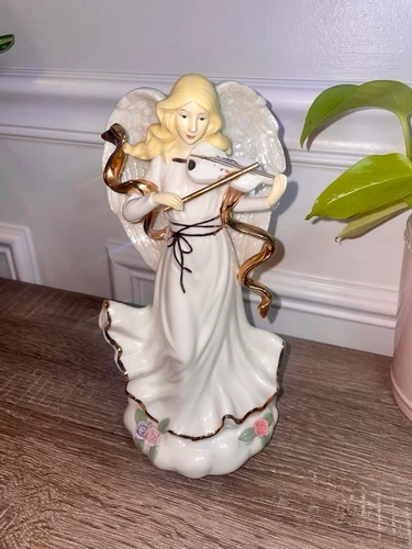 Porcelain Angel Music Box - Plays "Fur Elise" - photo 3