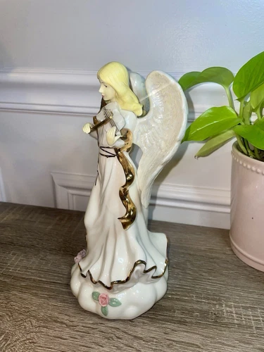 Porcelain Angel Music Box - Plays "Fur Elise" - photo 4