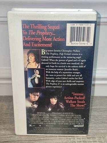 VHS Movie The Prophecy 2 Horror 1998 Christopher Walken - photo 3
