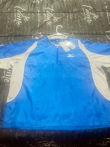 Mizuno Baseball Batting Coach Shirt Adult Large Short Sleeve Win