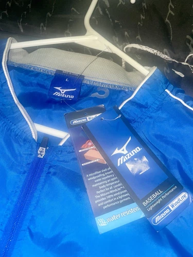 Mizuno Baseball Batting Coach Shirt Adult Large Short Sleeve Win - photo 2