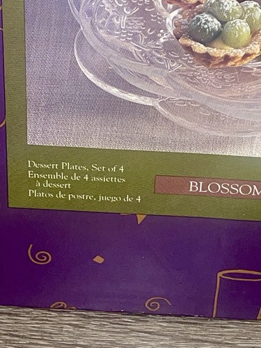 Pfaltzgraff Blossom Dessert Plates Set of 4 NIB 7.5" - photo 3