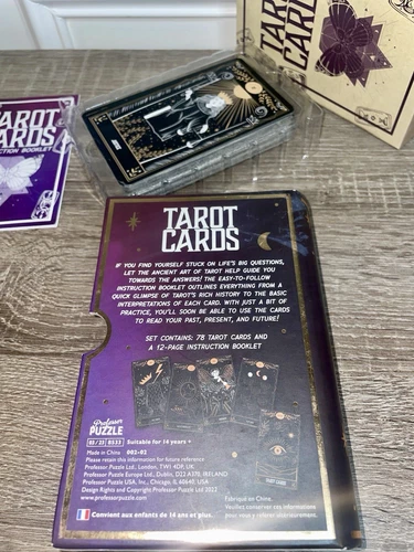 Tarot Cards 78 Cards And 12 Page Instructions Book - photo 3