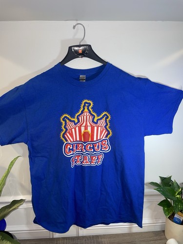 Circus Staff Gildan T-Shirt Men XL Blue