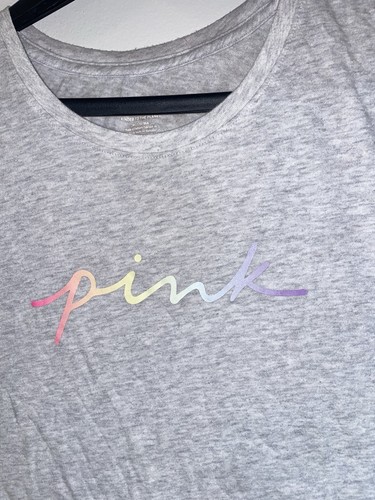 Victoria's Secret Pink Tee - Kinder To The Planet - Size M - photo 2