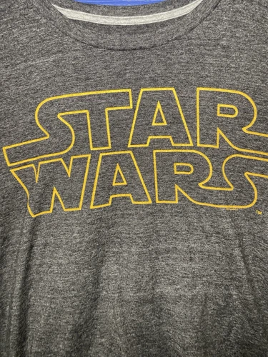 Star Wars Gray Mens T-Shirt Size XLarge Short Sleeve - photo 3
