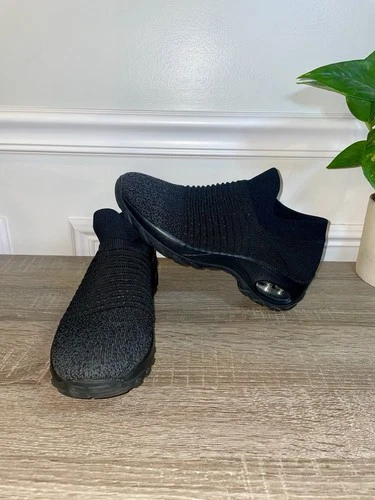 Women's STQ Slip on Mesh Walking Shoes - Size 8