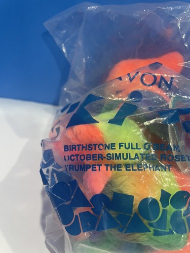 Avon Kids Full of Beans Birthstone October Trumpet The Elephant - photo 5