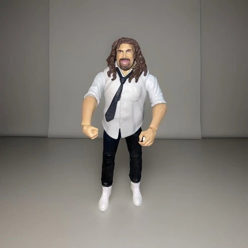 WWE Mankind Mick Foley Figure Elite Summerslam Suit Tie 7" 2017