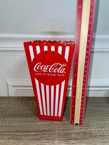 Vintage Coca Cola Popcorn Container 7.5"x4" (#9) - photo 2