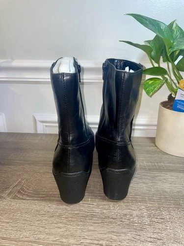 Anne Klein Iflex Aklavelee Wedge Ankle Boots, Women's Size 10M B - photo 2