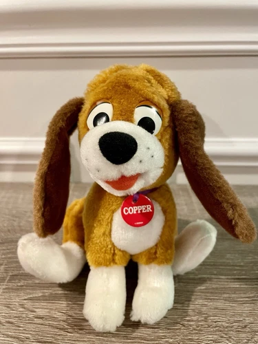 Vintage Fox and the Hound Copper Plush - Video Release