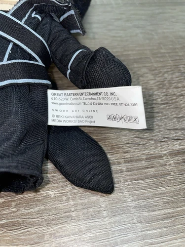 Sword Art Online Kirito 9" Plush - photo 4