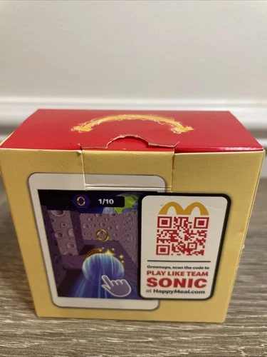 2024 McDonald's Sonic 3 Tails Yellow Roller Toy - photo 2
