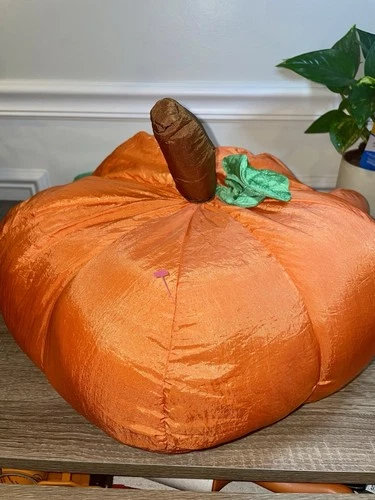 Vintage 1993 Jack O Lantern Pumpkin Plush - photo 3