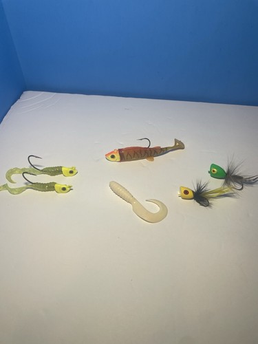 Lot 6 Fishing Hooks Multi-species Lures