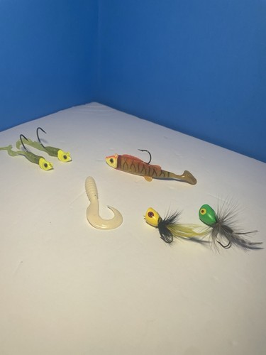 Lot 6 Fishing Hooks Multi-species Lures - photo 2