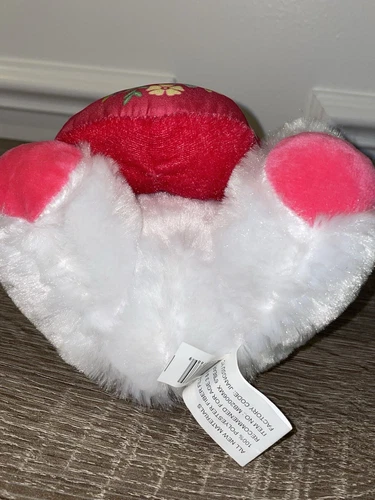 Star Gift Plush 6" White Bear With Heart "Love You Mom" - photo 4