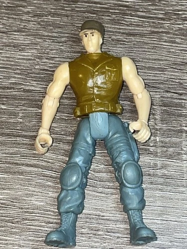 Jurassic Park World Action Figure Survival Man 4"