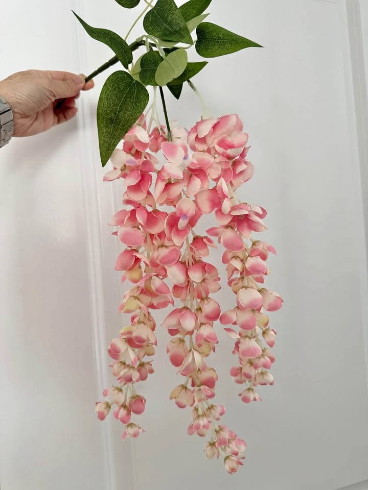 Artificial Wisteria Flower Pink