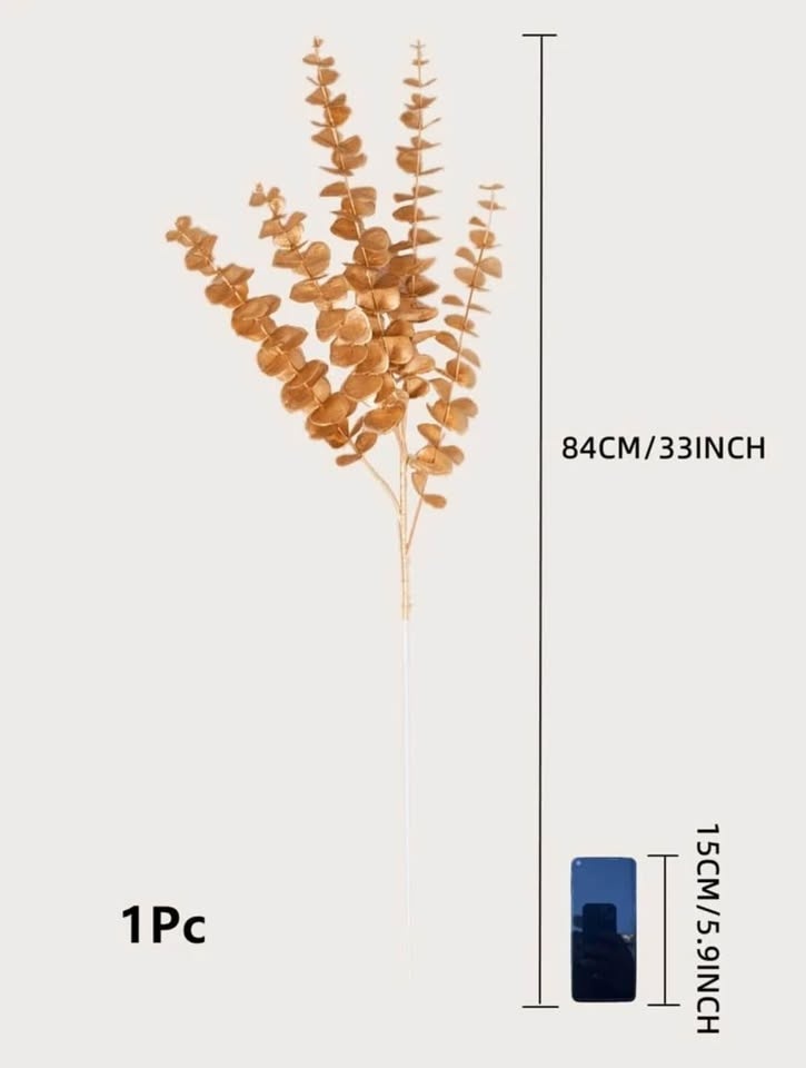 Artificial eucalyptus plant, Home Decor, Fall decor - photo 4