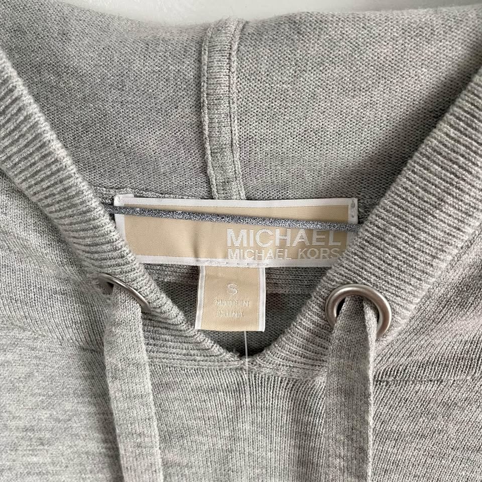MICHAEL KORS Hooded Knit Sweater Dress - photo 4