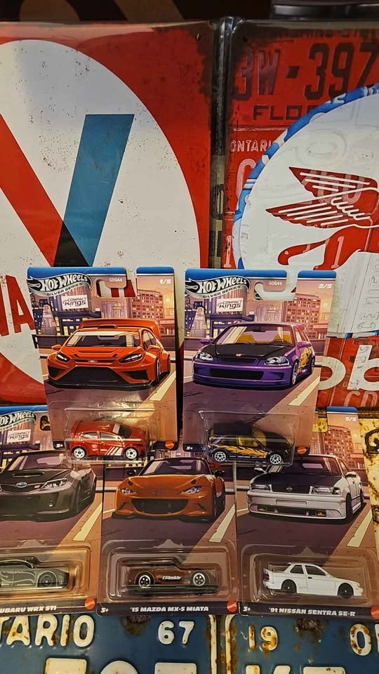 Hot Wheels Silver Series Compact Kings Complete Set 5 Cars New I - photo 2