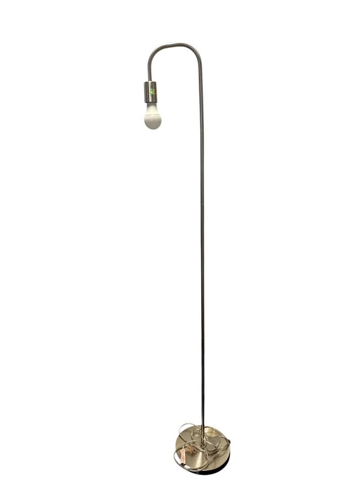 62-Inch Silver Floor Lamp