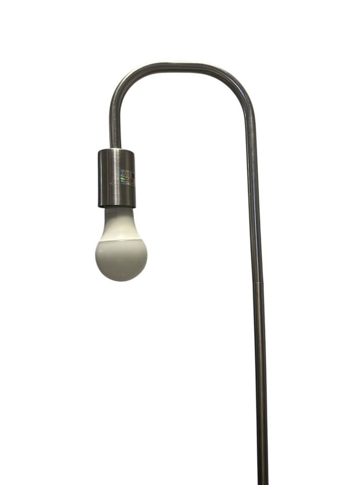 62-Inch Silver Floor Lamp - photo 2