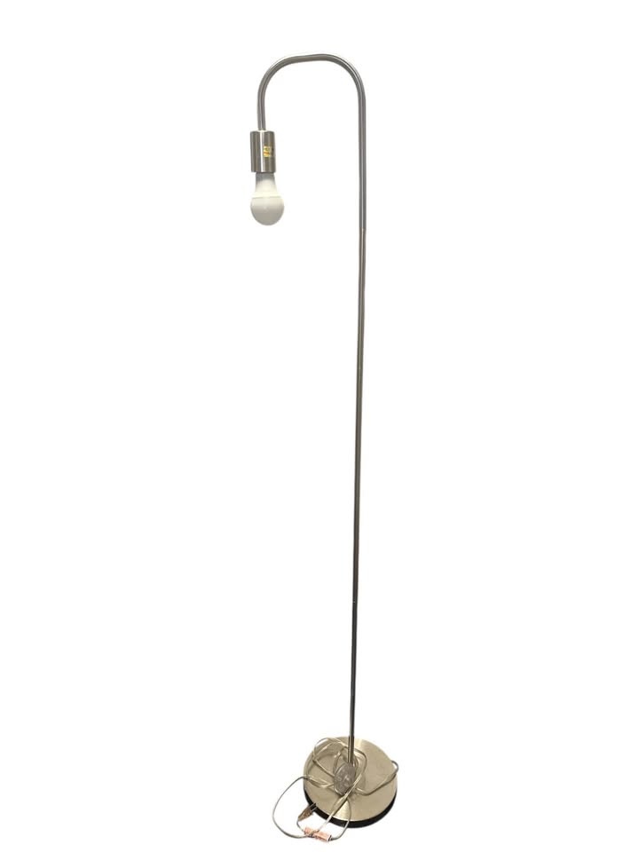 62-Inch Silver Floor Lamp - photo 4