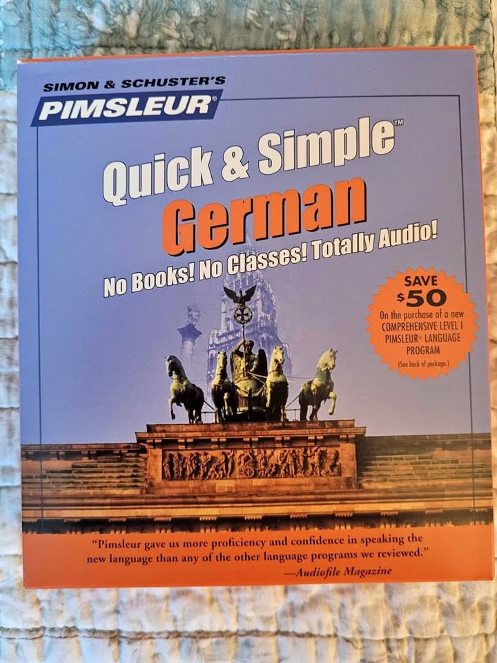 Pimsleur Quick & Simple German Language Instruction