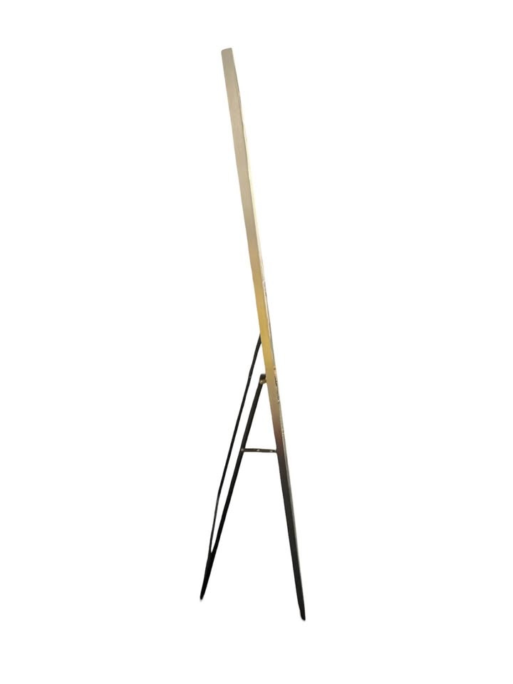 Metal Full Length Mirror with Stand - photo 3