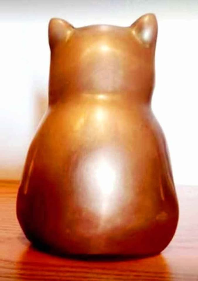 1950's Brass Teddy Bear Peggy Bank - photo 2