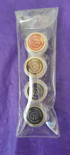 4 pcs Mini Round Storage Containers