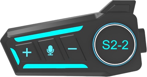 Motorcycle Intercom Headset USB C AI Voice Assist