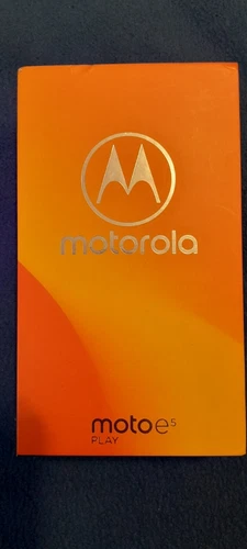 Motorola Moto e5 Play XT19217 Phone Box w/ Manual