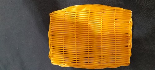 Woven Wire Basket Decorative Fruit or Bread Basket Decor - photo 2