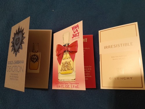 3 Pack Men Parfum Dolce Gabbana/Givenchy/Viva La Juicy Travel Sp