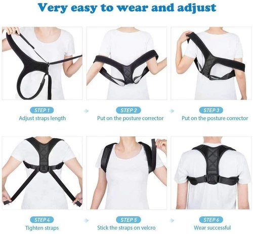 Back Braces Posture Corrector - Comfortable & Effective Unisex - photo 5