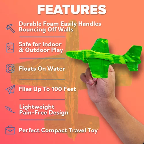 Foam Airplanes - Easter Basket Stuffers for Kids - photo 4