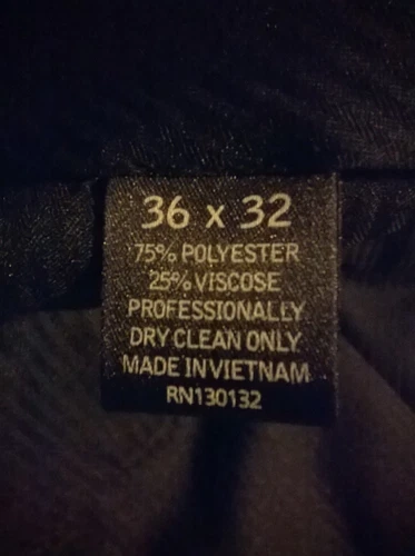 Men's Pierre Cardin Pinstripe Trousers - Waist 36, Inseam 32 - photo 2
