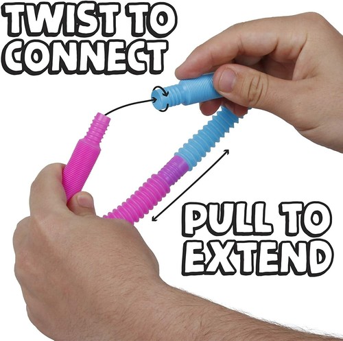Mini Pop Tubes Fidget Toys - 8 Pack - photo 5