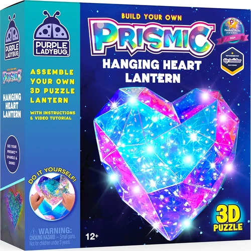 Heart Lantern Craft Kit for Kids 8-12