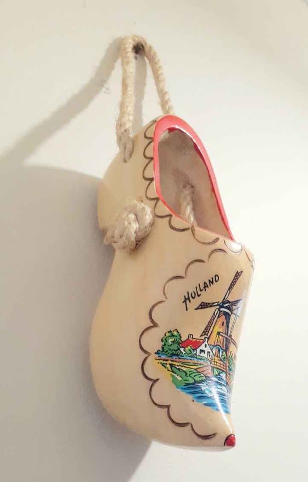 Large Hand Painted Dutch Clog - photo 3