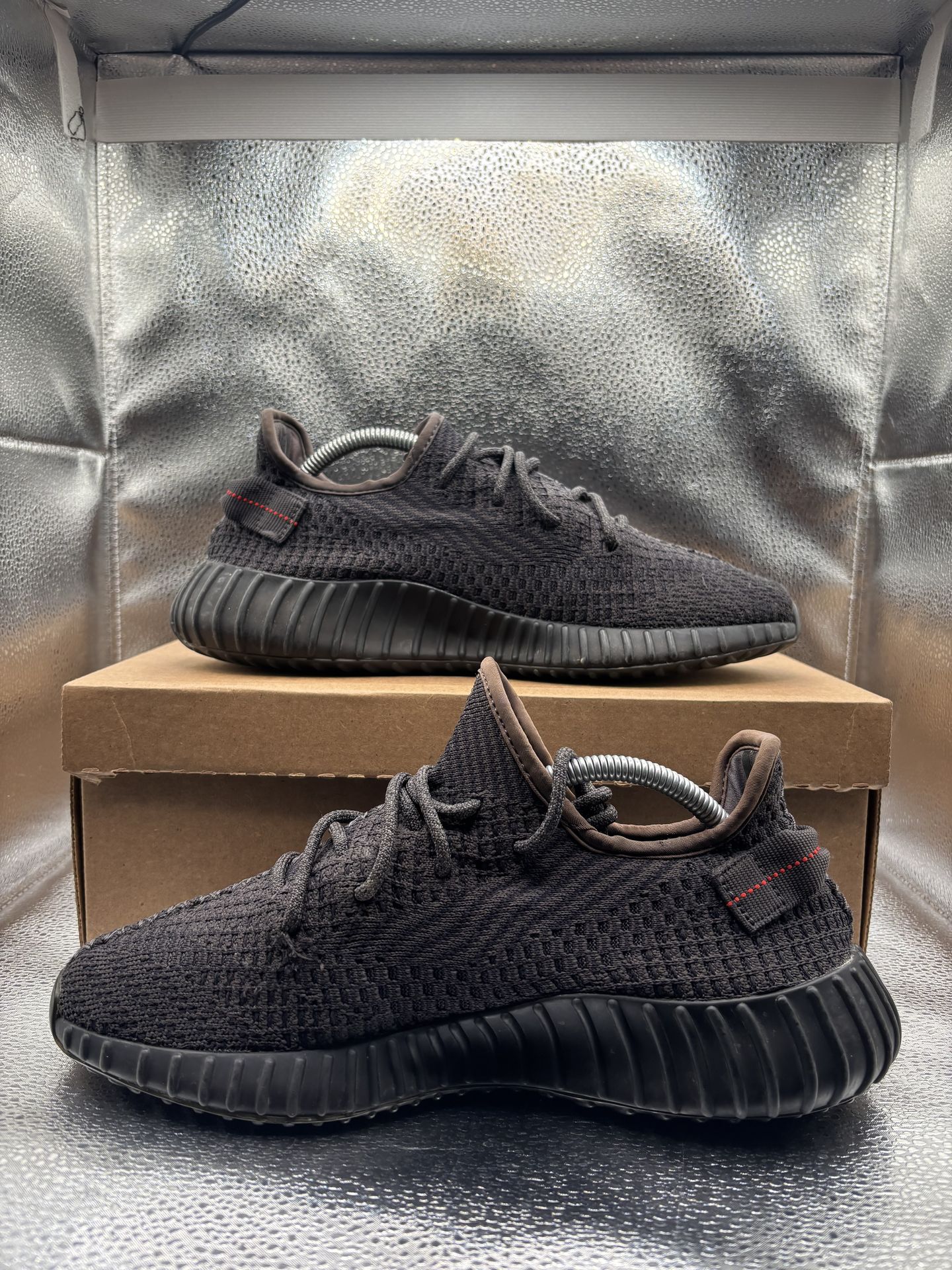 Adidas Yeezy 350 Black Non-Reflective - photo 5